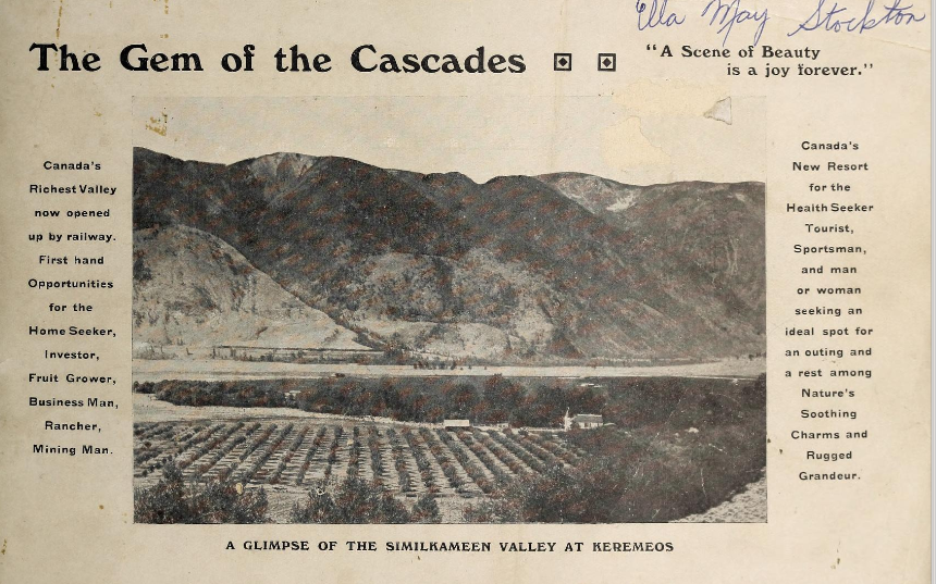 Gem of the Cascades 1909