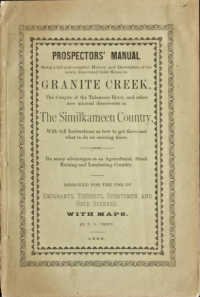 Granite Creek Prospectors manual 1886