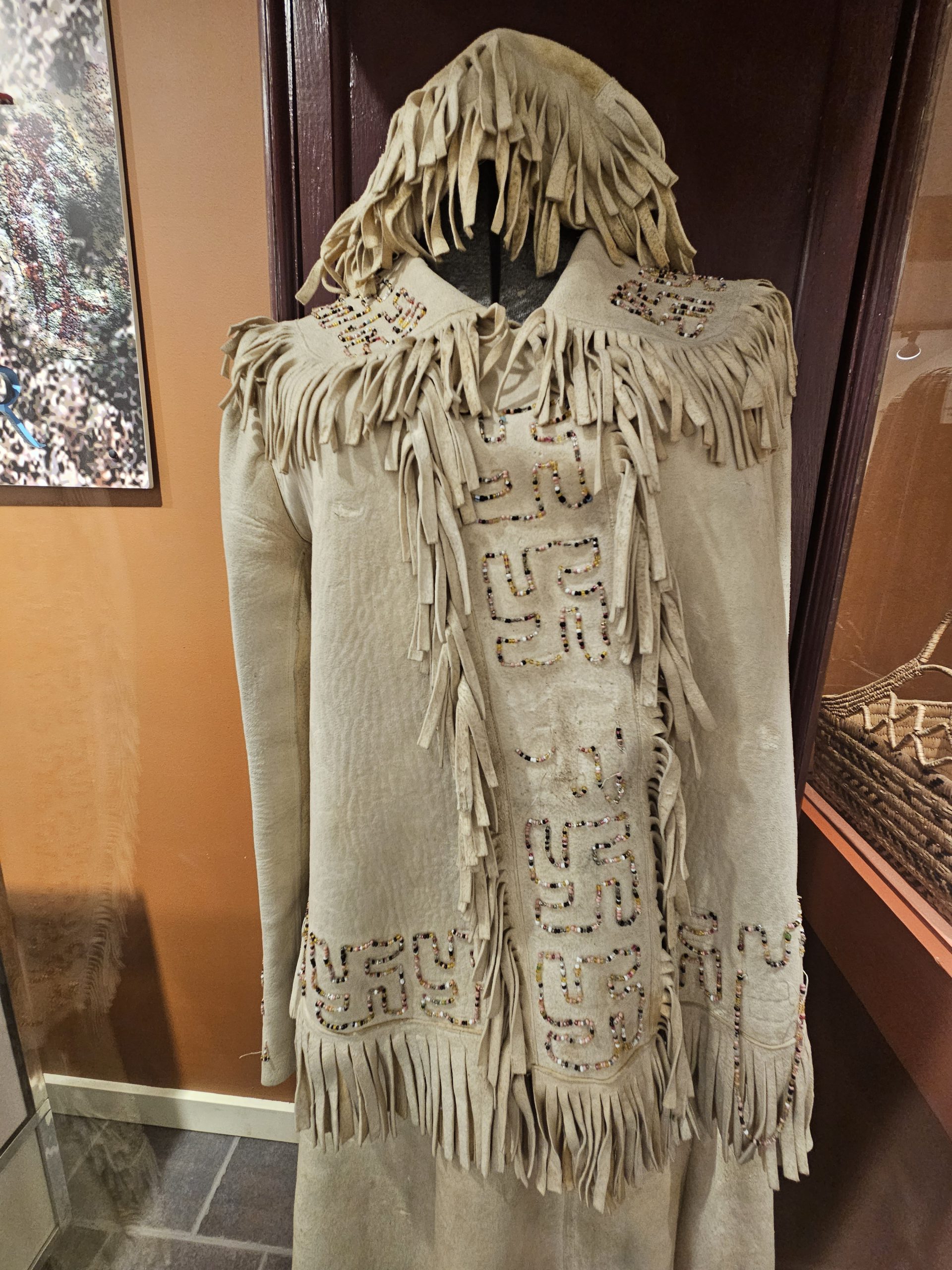 Sun Sign Buckskin Dress