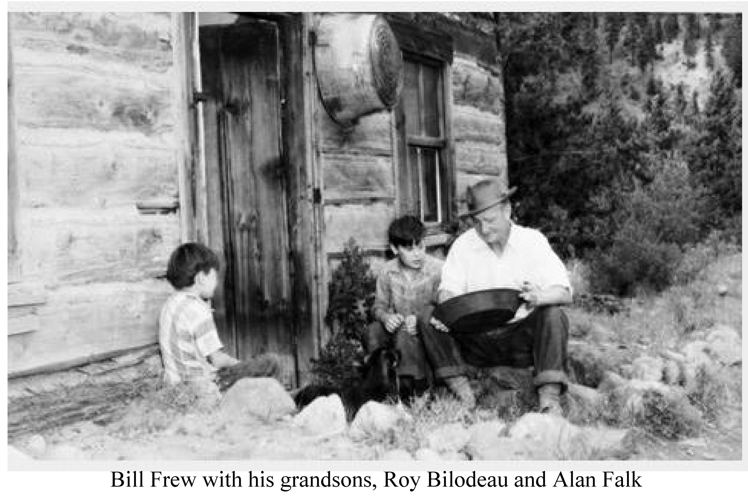 Bill Frew and Grandsons, Roy Bilodeau and Alan Falk