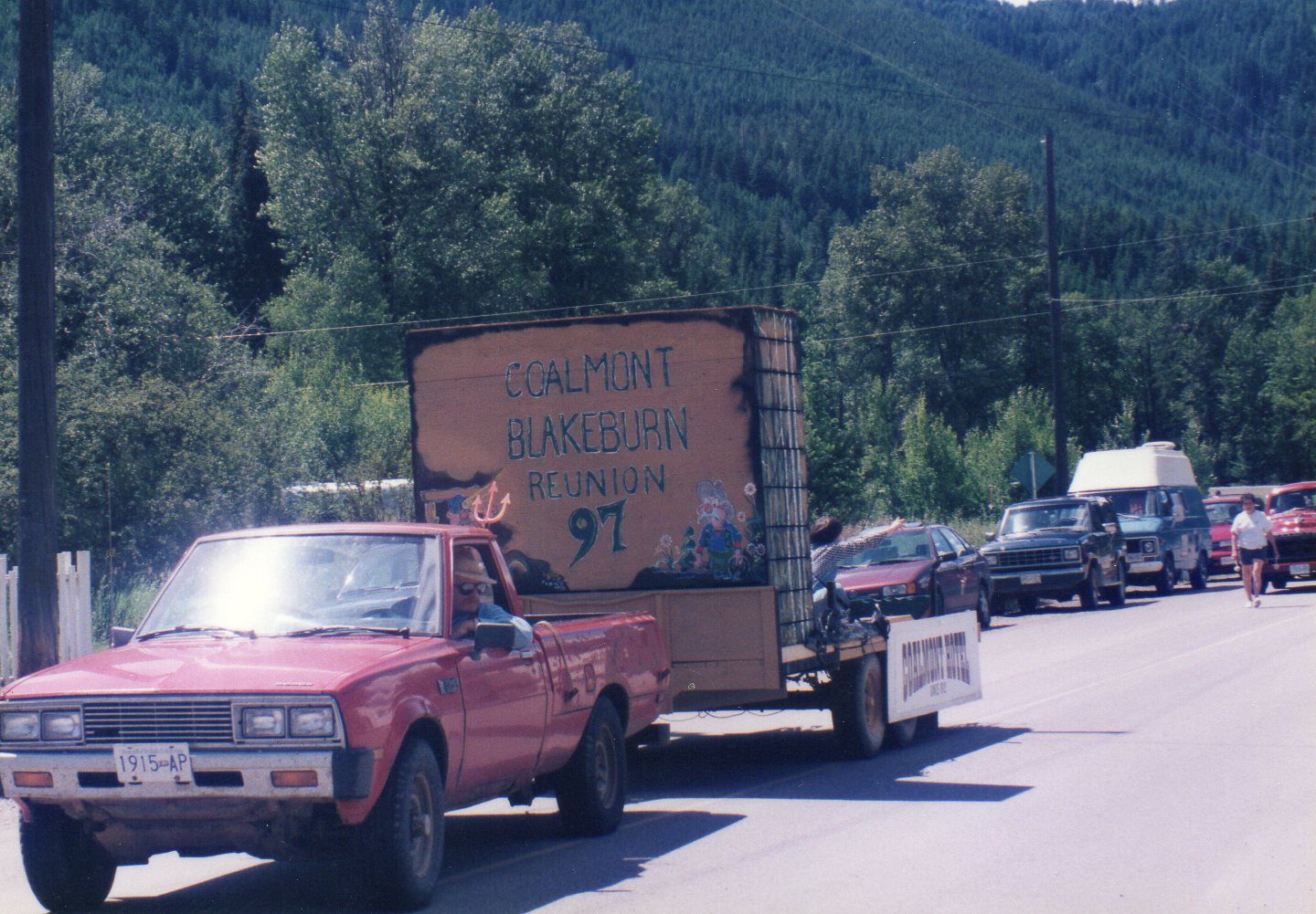 Coalmont-Blakeburn Reunion Parade 1997 - 2