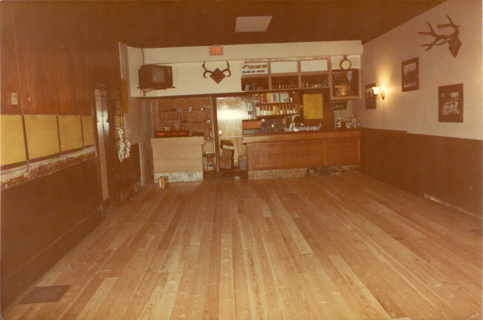 Coalmont Hotel Bar ca 1983