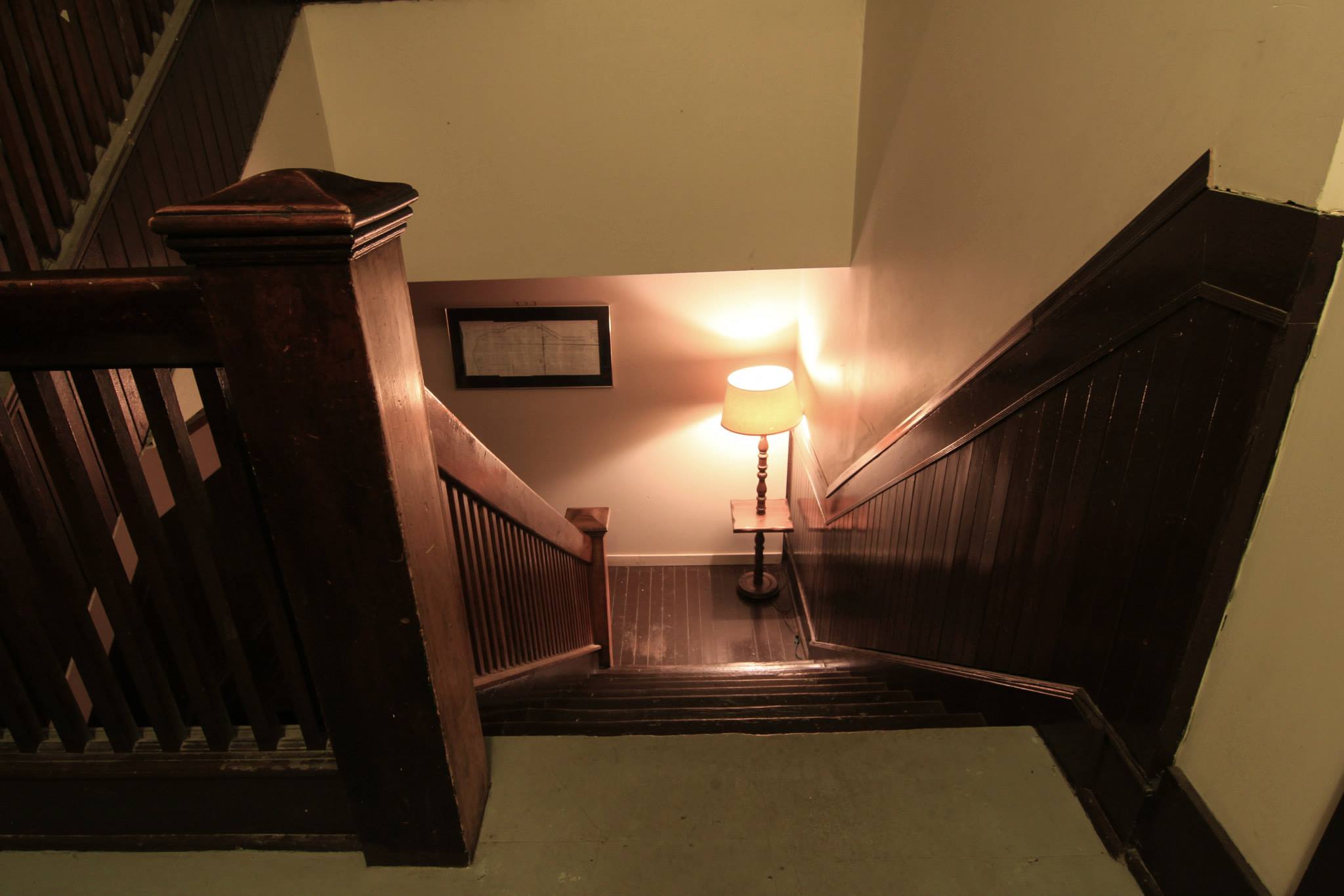 Coalmont Hotel stairs