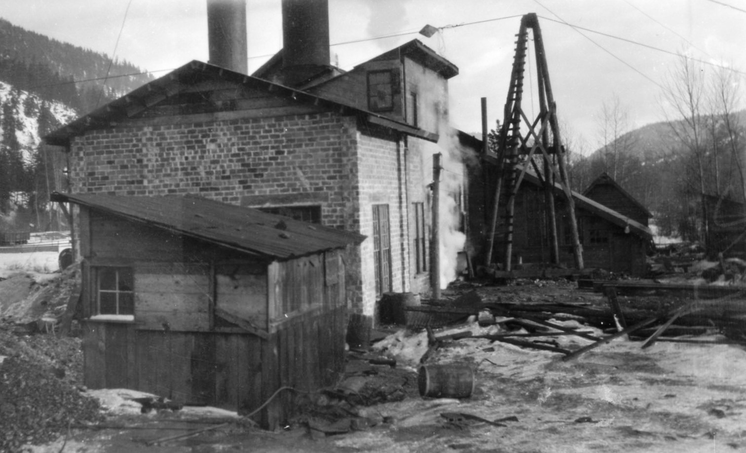 Power House at Upper Town, Coalmont