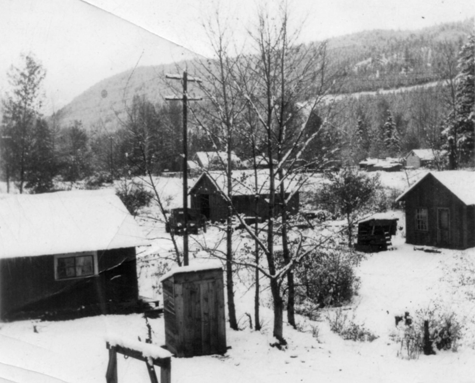 View from F.P. Cook Coalmont Store Balcony A