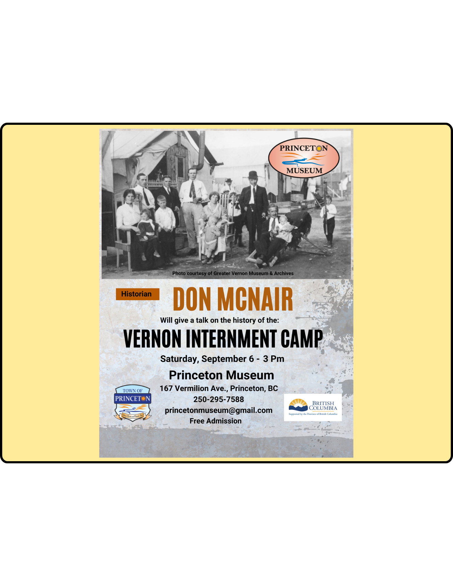 Don McNair blog title frame